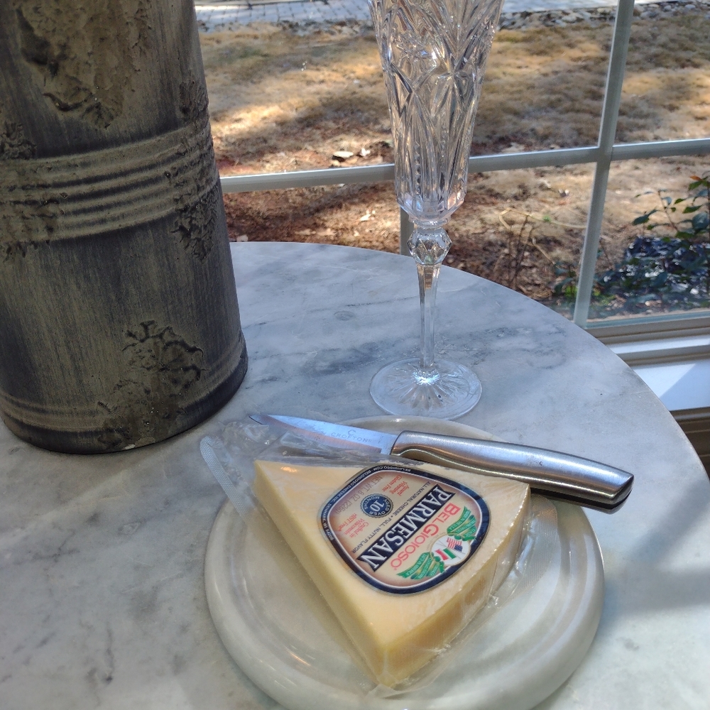 Marble Fruit and Cheese Serving Plate - Picture 4 of 9